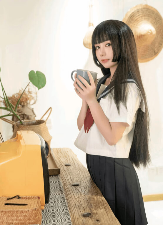 制服诱惑 喵小吉 写真图包合集下载