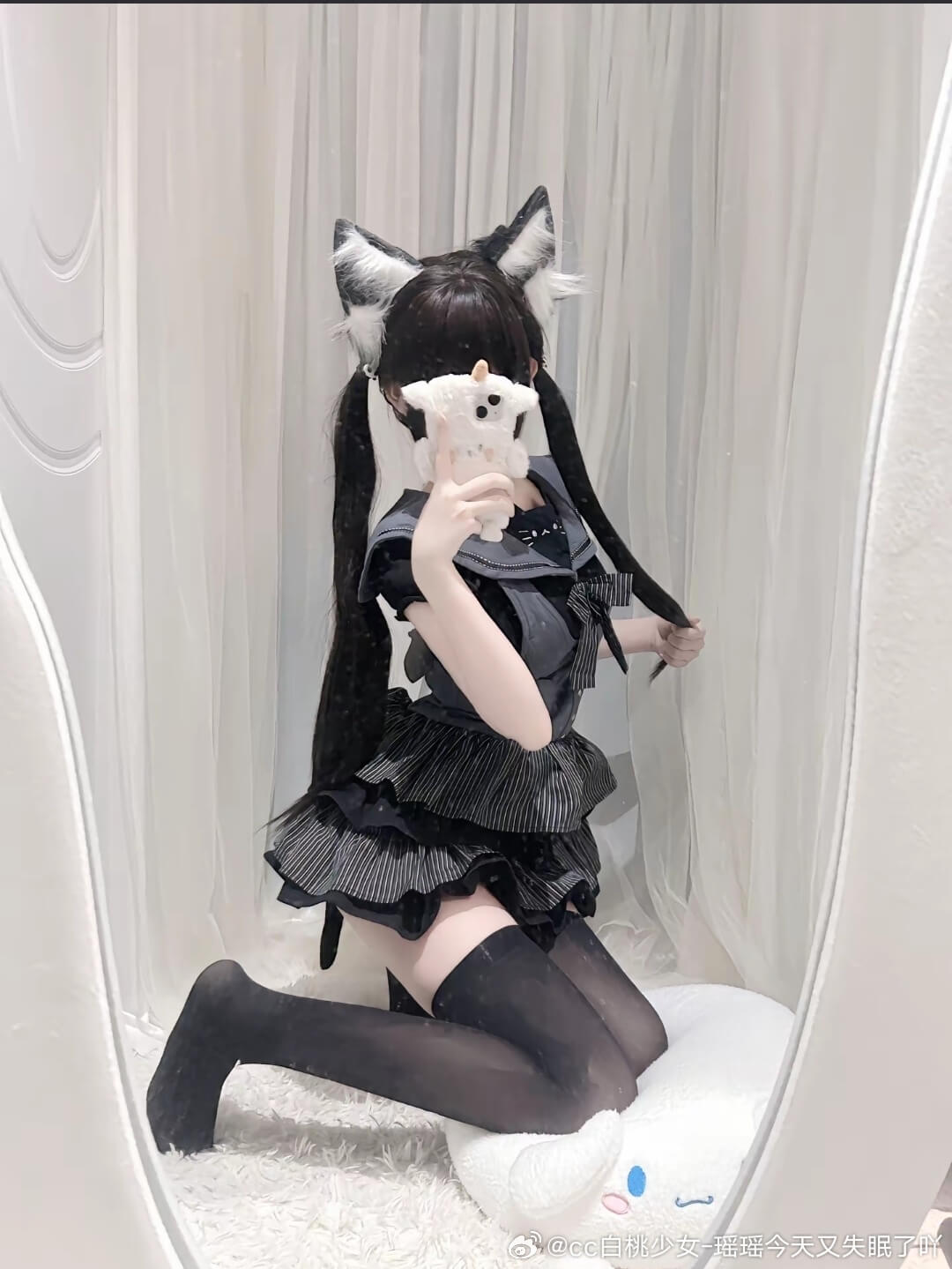 瑶瑶今天又失眠了 白桃少女 最新写真图片视频资源合集[持续更新]